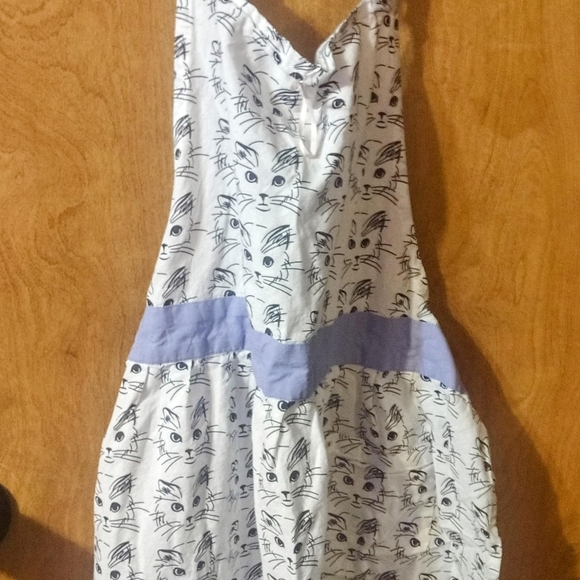 Simply Whimsical Kitty Cat Apron - Picture 4 of 5